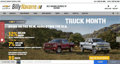 Desktop Screenshot of navarrechevrolet.com